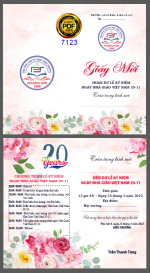 Tổng hợp giấy mời - thư mời họp lớp file corel
