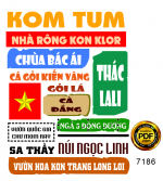 Mẫu in áo du lịch tỉnh Kom Tum file corel
