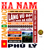 Mẫu in áo du lịch tỉnh Hà Nam file corel