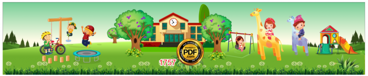 Tổng hợp tranh tường mầm non - tiểu học file corel