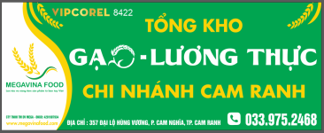 Biển QC tổng kho gạo - lương thực file coerl