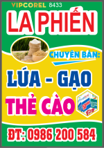 Biển vẫy La Phiến - chuyên bán lúa gạo - thẻ cào