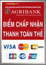 Biển QC điểm chấp nhận thanh toán thẻ visa