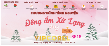 Chương trình tình nguyện Đông ấm xứ lạng file corel