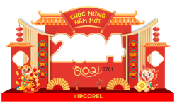 Backdrop chụp ảnh chúc mừng năm mới 2024 #23