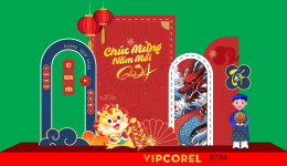 Market khu vực chụp ảnh chúc mừng năm mới 2024 #25