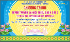 Chương trình tuyên truyền và giới thiệu sách đợt 2