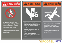 Biển cảnh báo nguy hiểm khu vực làm việc