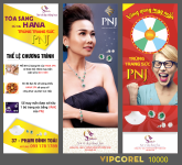 Standee chương trình bốc thăm trúng thưởng file corel