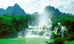 Tranh dán tường 3D phong cảnh hữu tình #139