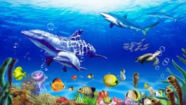 Tranh dán tường 3D phong cảnh hữu tình #148