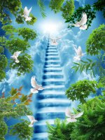 Tranh dán tường 3D phong cảnh thác nước đẹp #2