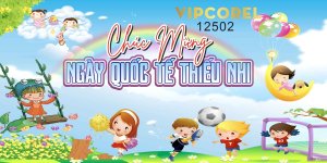 Market nền ngày Quốc Tế Thiếu Nhi 1/6 vector #52