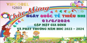 Market nền ngày Quốc Tế Thiếu Nhi 1/6 vector #53