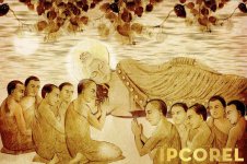 Tải tranh Trúc Chỉ trang trí phòng thờ #60