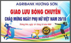 Giao lưu bóng chuyền chào mừng ngày phụ nữ Việt Nam