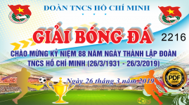 Market giải bóng đá chào mừng ngày thành lập đoàn TNCS