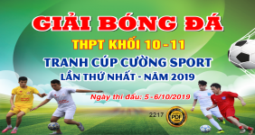 Market Giải bóng đá THPT khối 10-11 file CorelDRAW x5
