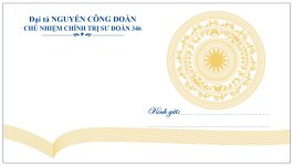 Phong bì nền trống đồng - sư đoàn 346 file corel