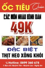 Biển vẫy quảng cáo các món nhậu file corel