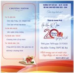 Giấy mời hội khóa kỷ niệm 20 năm ngày trở về corel