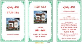 Giấy mời tân gia - Gia đình Hải - Lan file corel