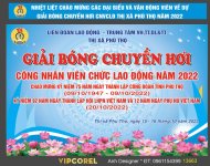 Market giải bóng chuyền hơi Công Đoàn file corel