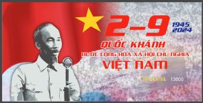 Market chào mừng ngày lễ Quốc Khánh 2/9 file corel #2