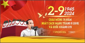 Market chào mừng ngày lễ Quốc Khánh 2/9 file corel #3