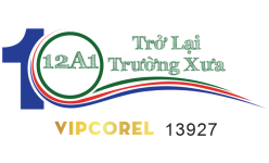 Vector logo 10 năm trở lại trường xưa file corel