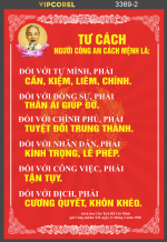 Market bảng tư cách người công an cách mệnh file Corel