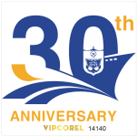Logo kỷ niệm 30 năm anniversary vận tải file corel