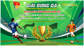 Giải bóng đá kỷ niệm 80 năm ngày thành lập quân đội...