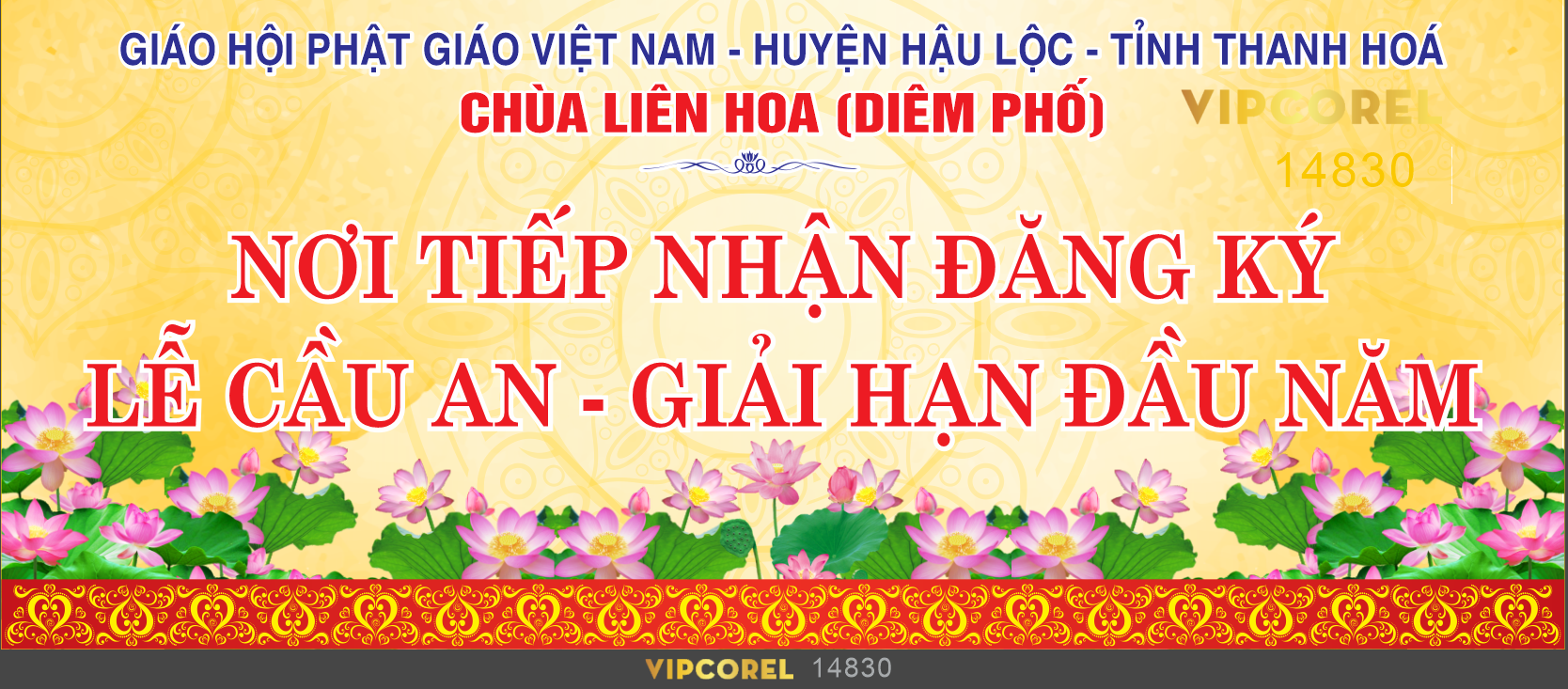 Background phông nền phật giáo và hoa sen vector