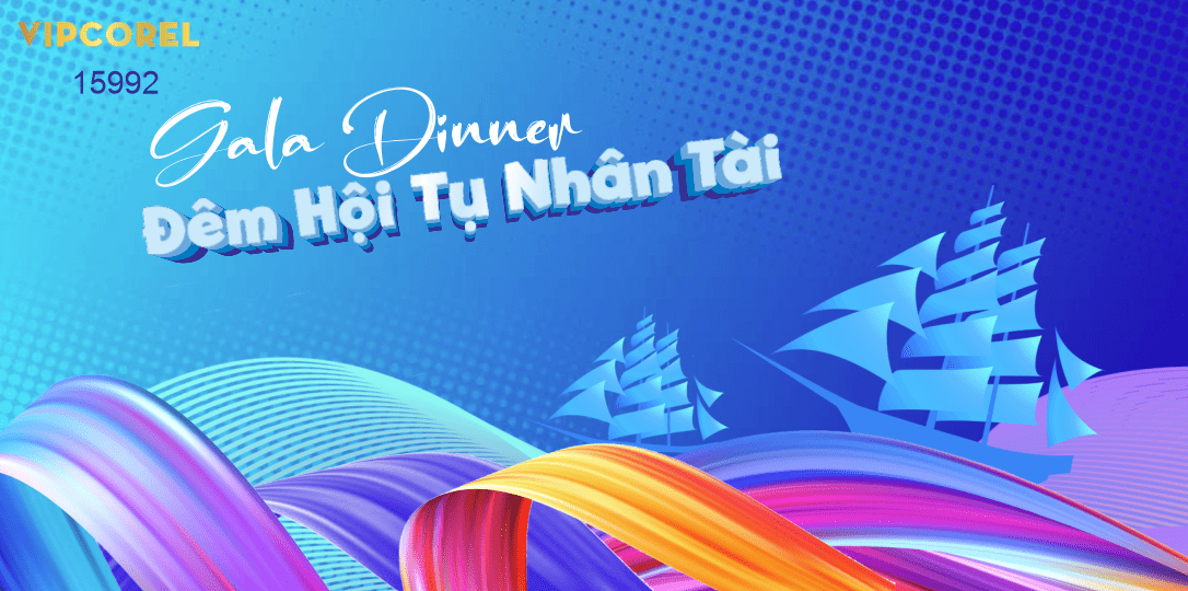Market Gala dinner Đêm hội tụ nhân tài file corel
