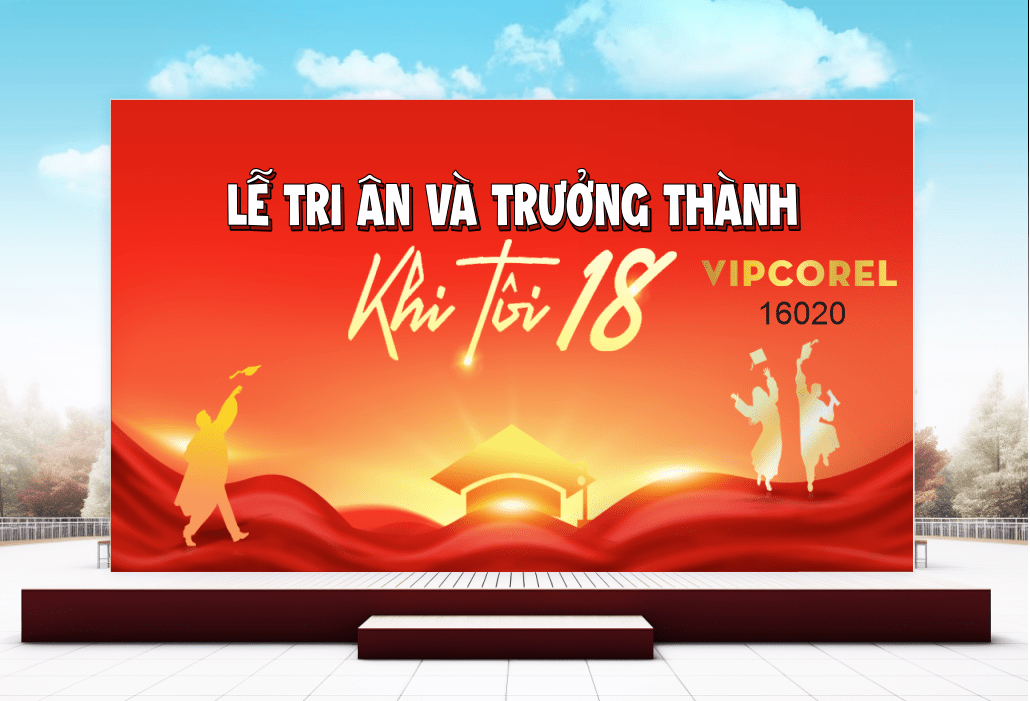 Lễ tri ân và trưởng thành khi tôi 18 #5 file corel