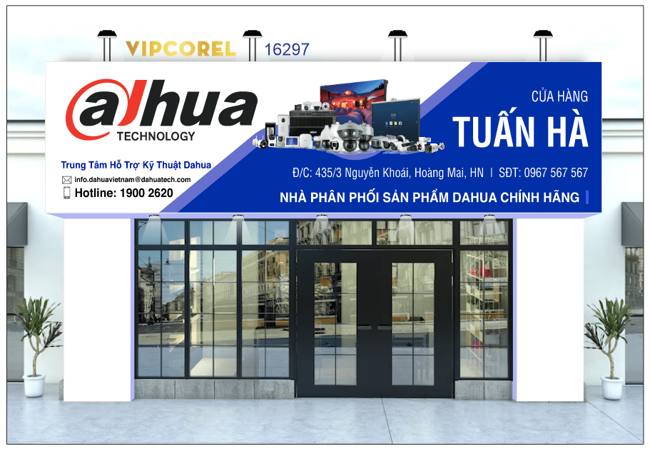 Biển QC Tuấn Hà Dahua Technology file corel