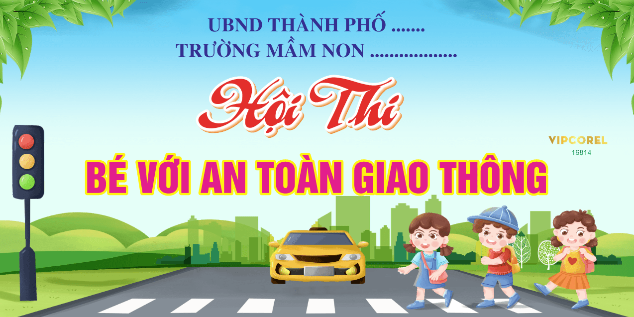 Market thiết kế Hội Thị bé với An Toàn Giao thông