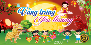 Market Vầng trăng yêu thương file CorelDRAW