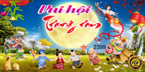 Market Vui hội trăng rằm #3 file CorelDRAW