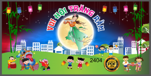 Market Vui hội trăng rằm #5 file CorelDRAW