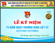 Market, băng rôn, phướn thả Lễ kỷ niệm ngày thương binh liệt sĩ