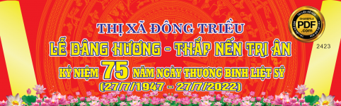Market Lễ dân hương - thắp nến tri ân kỷ niêm 75 năm ngày 27-7