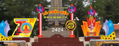 Market khánh tiết Thắp nến tri ân ngày thương binh 27/7