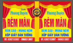 Market biển vẫy Phương Duyên - Rèm mành - rèm sáo