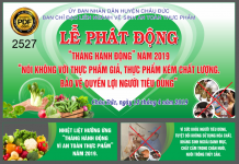 Market Lễ phát động Tháng hành động - nói không với thực phẩm giả