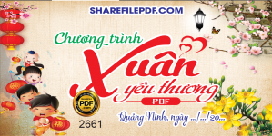 Market Chương trình Xuân Yêu Thương file CorelDRAW x5
