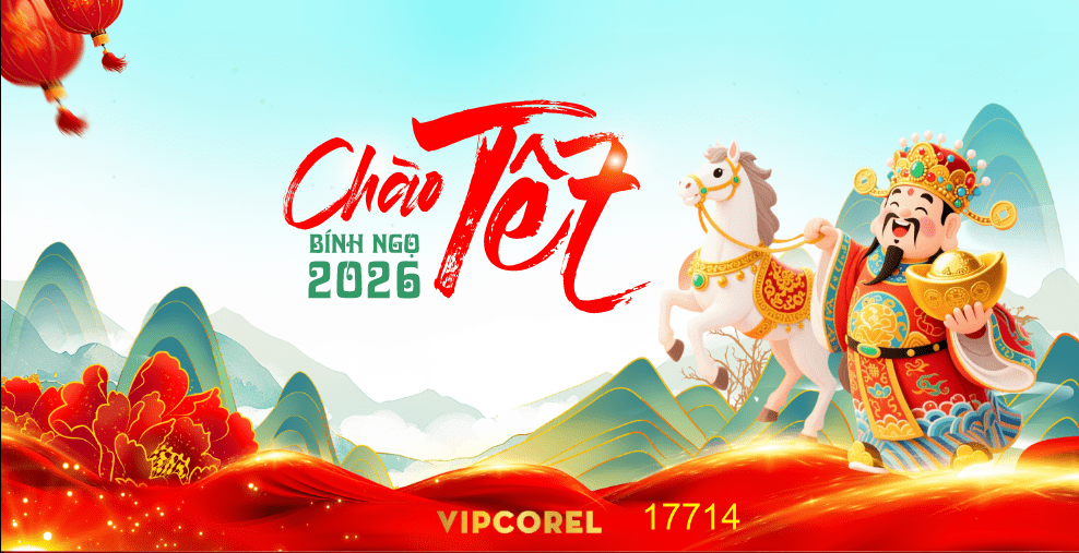 Backdrop Happy New Year 2026 file corel #336