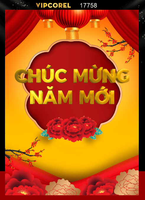Backdrop Happy New Year 2026 file corel #372