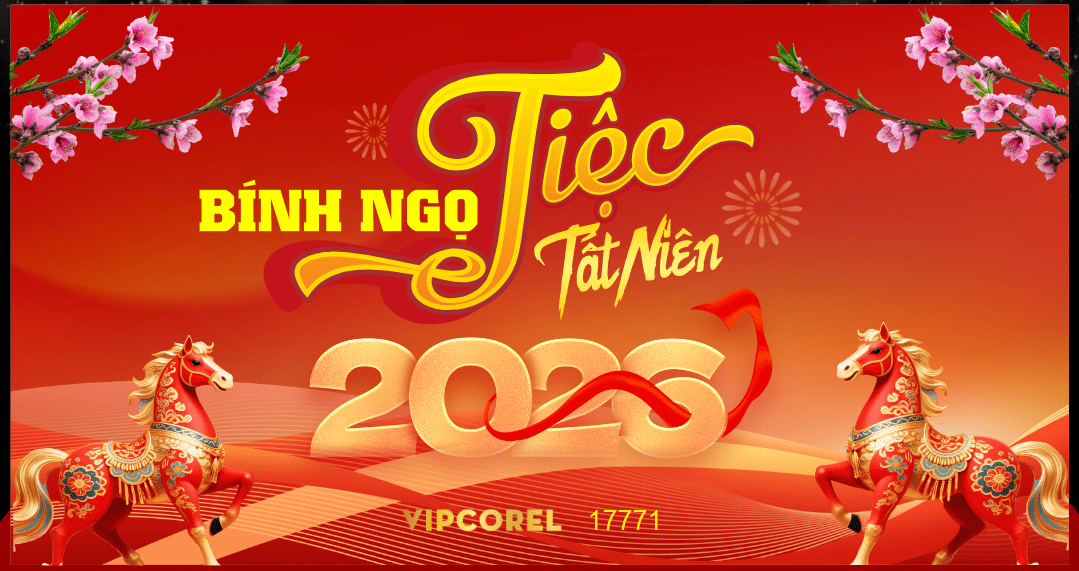 Backdrop Happy New Year 2026 file corel #376